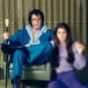 Elvis Presley Priscilla 2023 Blue Suit