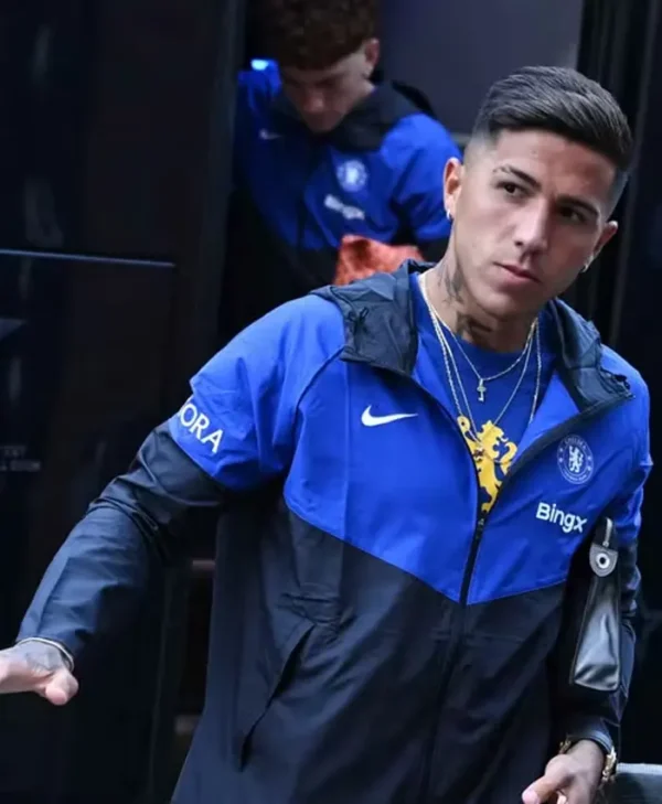 Enzo Fernández Chelsea BingX Nike Windrunner Jacket