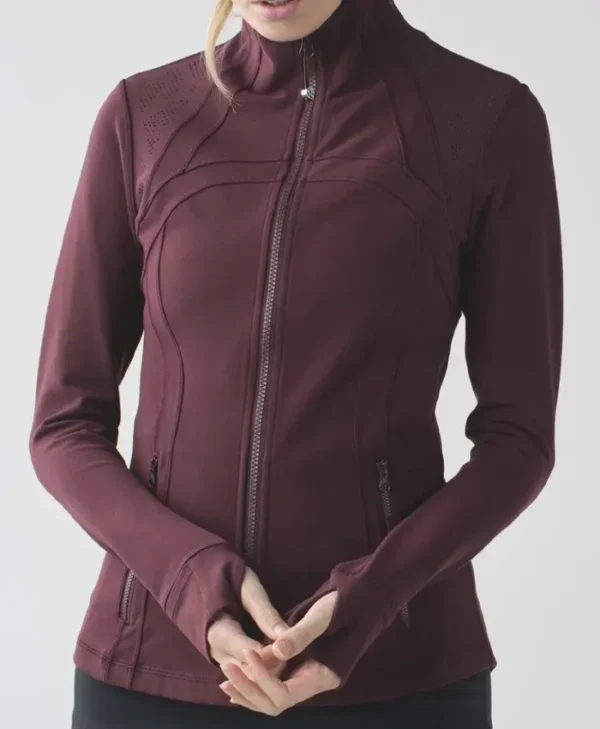 Esther Burgundy Lululemon Define Polyester Jacket