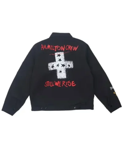 F1 Ralph Steadman Stars Black Racing Jacket