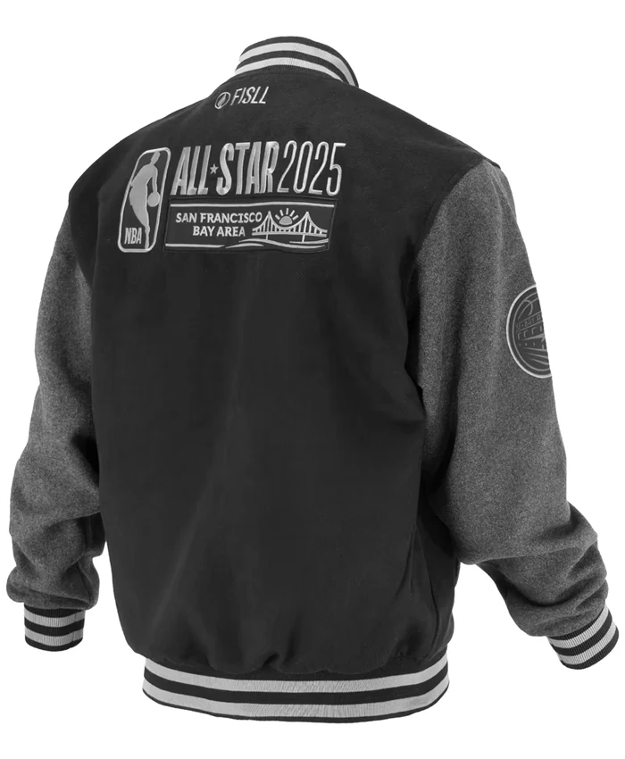 FISLL 2025 All-Star Game Black Varsity Jacket