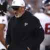 Falcons Kevin Stefanski Sideline Fleece Hoodie