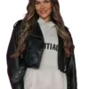Finding Emily 2026 Amy Kenyon Black Leather Jacket