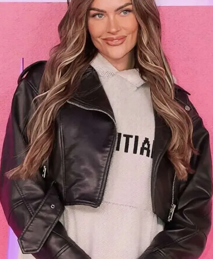 Finding Emily 2026 Amy Kenyon Black Leather Jacket