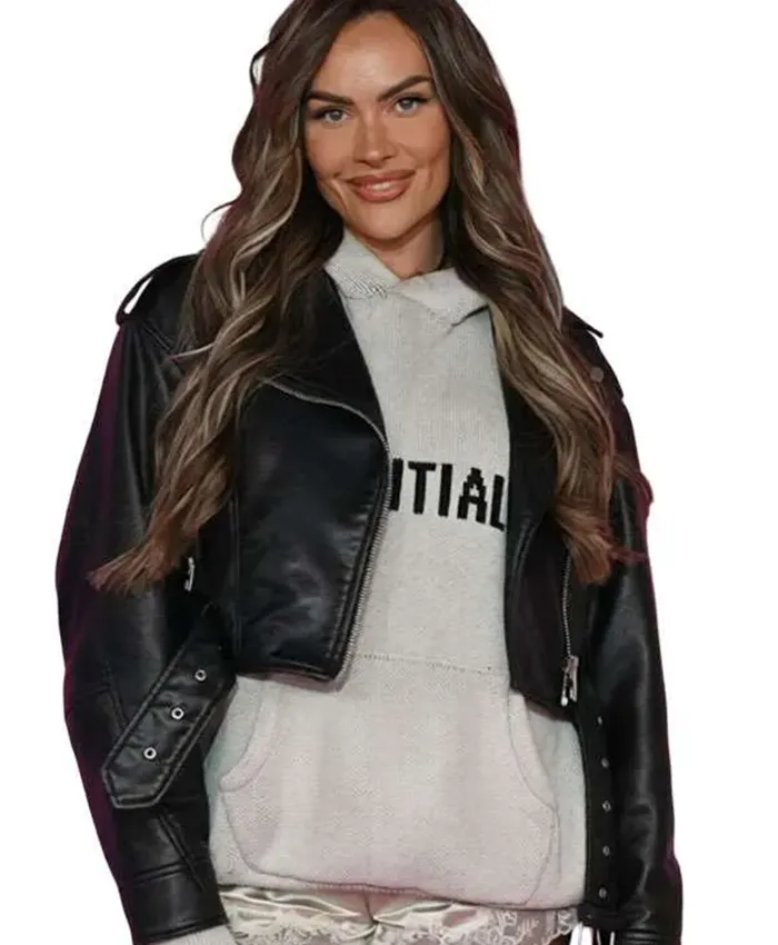 Finding Emily 2026 Amy Kenyon Black Leather Jacket