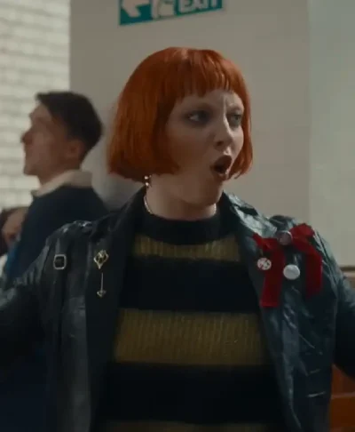 Finding Emily 2026 Kat Ronney Leather Jacket