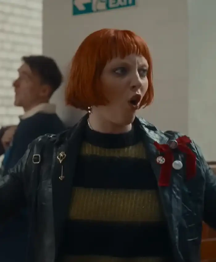 Finding Emily 2026 Kat Ronney Leather Jacket
