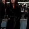 Finola Hughes General Hospital Wool Robe Trench Coat