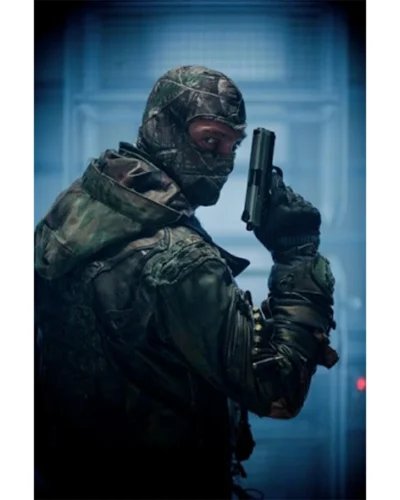 Firefly G.I Joe Retaliation Ray Stevenson Hooded Biker Jacket