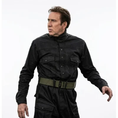 Fortitude 2026 Nicolas Cage Charcoal Grey Jumpsuit