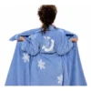 Fran Fine The Nanny Blue Snowflake Fleece Robe