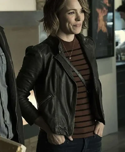 Game Night Rachel McAdams Leather Jacket