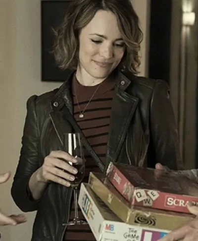Game Night Rachel McAdams Leather Jacket