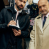 Gianluca Gazzoli Black Cotton Long Coat