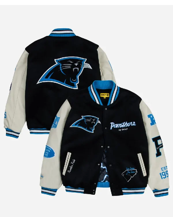 Golf Wang Panthers Letterman Jacket