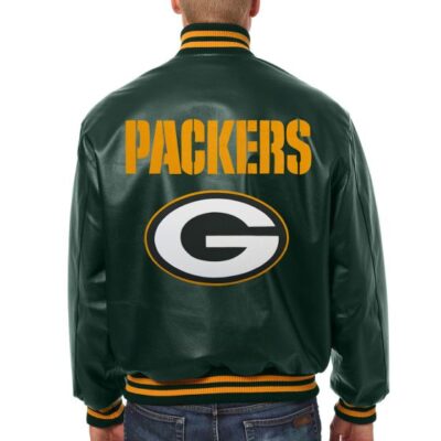 Green Bay Packers Leather Jacket