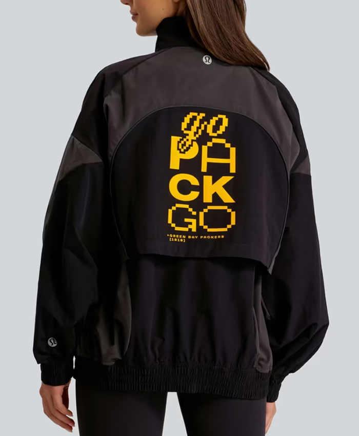 Green Bay Packers lululemon Women’s Ventilated Oversized Track Jacket