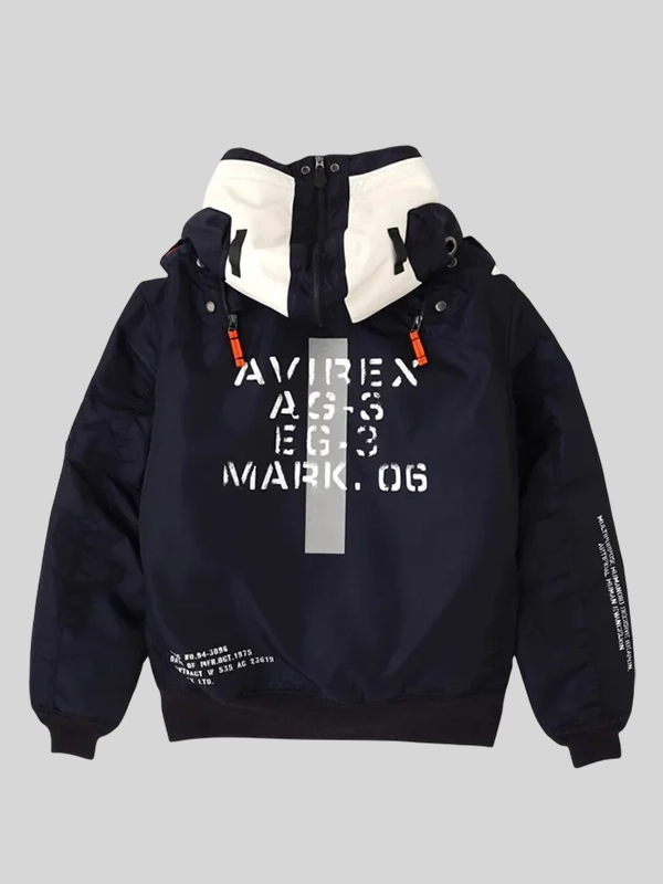 Green Satin Radio Eva Avirex MA-1 Flight Jacket