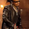 Gunna 2026 VMAs Real Leather Trench Coat