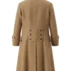 Halloween Pirate Wool Long Trench Coat