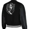 Halloween Slasher Icon Patches Bomber Varsity Jacket
