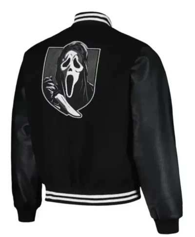 Halloween Slasher Icon Patches Bomber Varsity Jacket