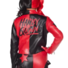 Harley Quinn Two Tone Biker Leather Jacket