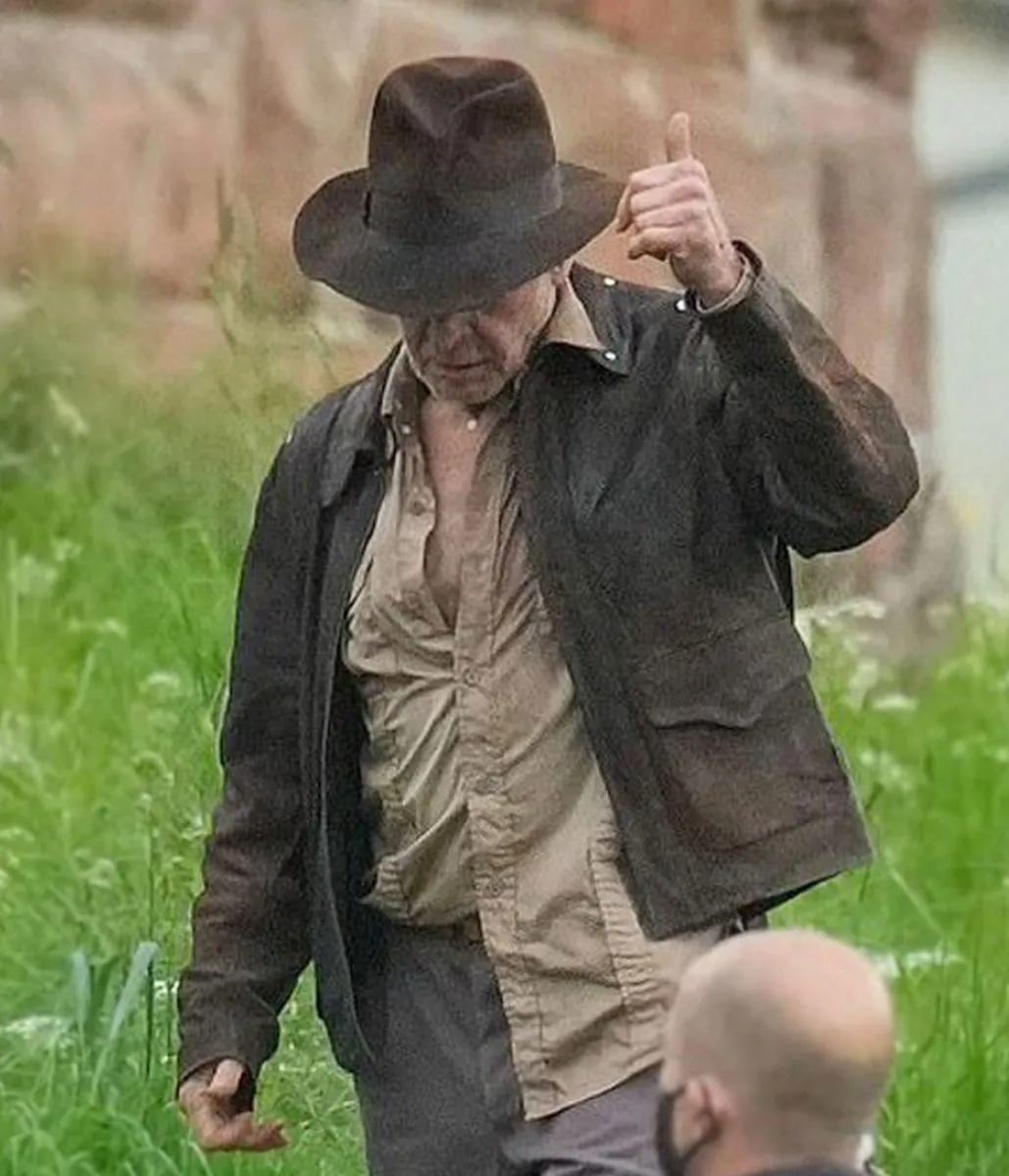 Harrison Ford Brown Jacket