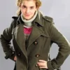Harry Potter Emma Watson Green Trench Coat