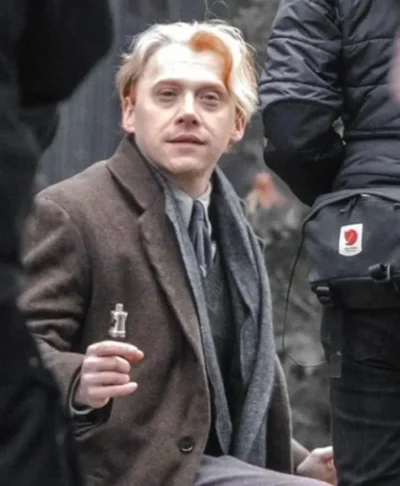 Harry Potter Ron Weasley Hogwarts Wool Coat