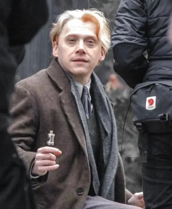 Harry Potter Ron Weasley Hogwarts Wool Coat