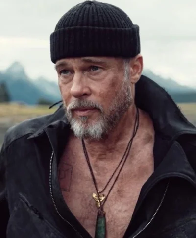 Heart Of The Beast Brad Pitt Black Jacket