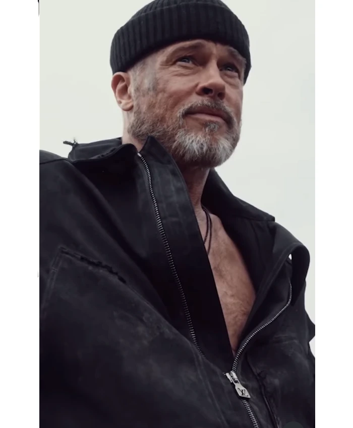 Heart Of The Beast Brad Pitt Black Jacket
