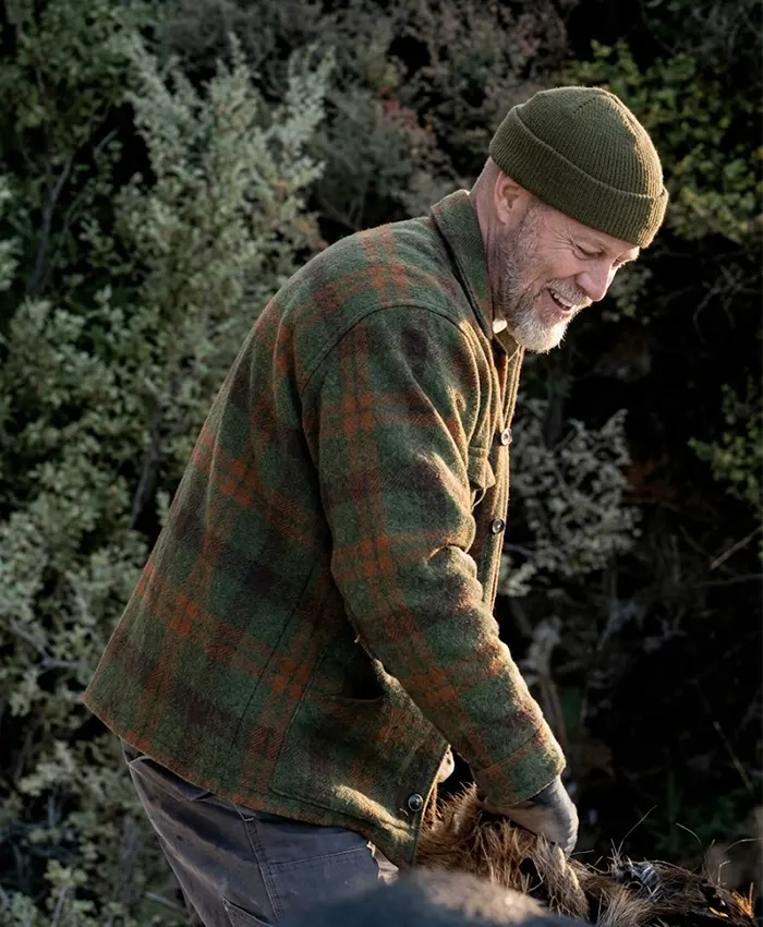 Heart Of The Beast Brad Pitt Plaid Jacket