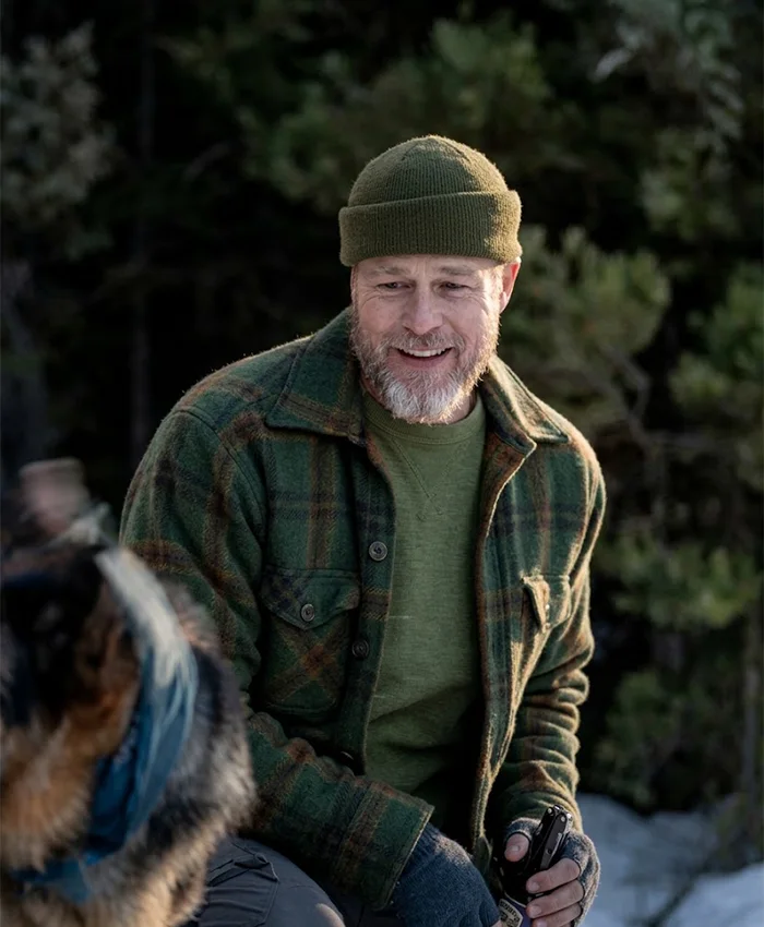 Heart Of The Beast Brad Pitt Plaid Jacket