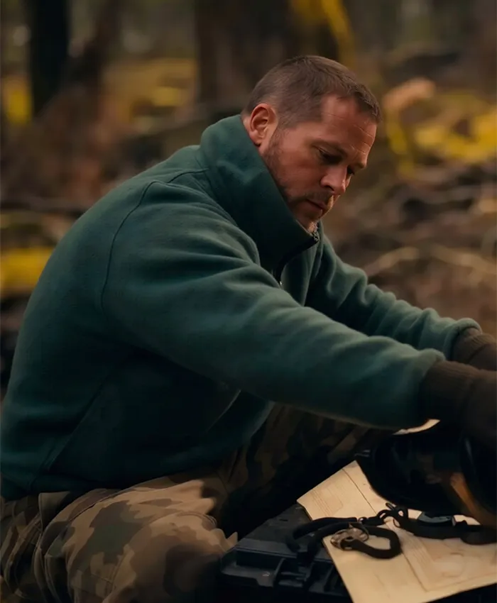 Heart of the Beast Brad Pitt Sherpa Jacket