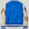 Heron Preston Blue Varsity Jacket