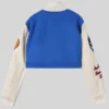 Heron Preston Blue Varsity Jacket