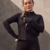 Hilary Duff Reebok Black Zip Jacket