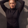Hilary Duff Reebok Black Zip Jacket
