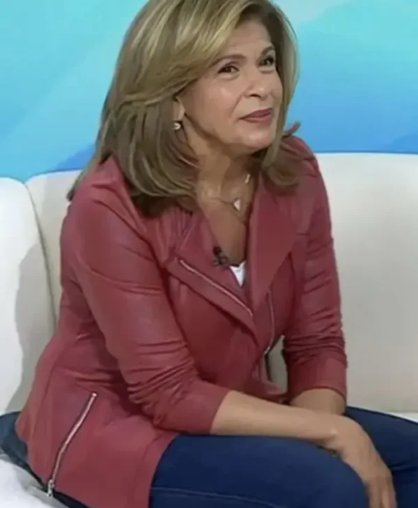 Hoda Kotb The Today Show Leather Jacket