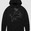 Homage Detroit Lions 2026 Blackout Hoodie