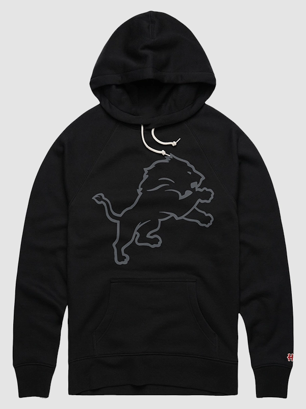 Homage Detroit Lions 2026 Blackout Hoodie