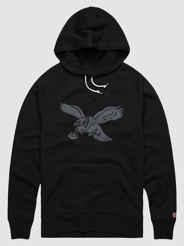 Homage Philadelphia Eagles 2026 Blackout Hoodie