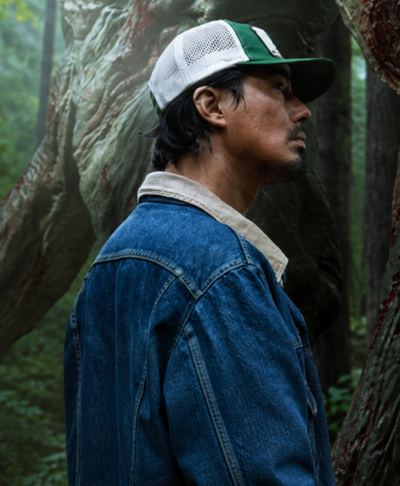 Hope 2026 Zo In-Sung Blue Denim Jacket