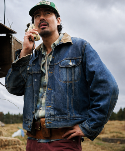 Hope 2026 Zo In-Sung Blue Denim Jacket