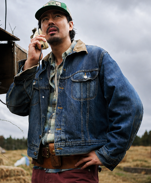 Hope 2026 Zo In-Sung Blue Denim Jacket