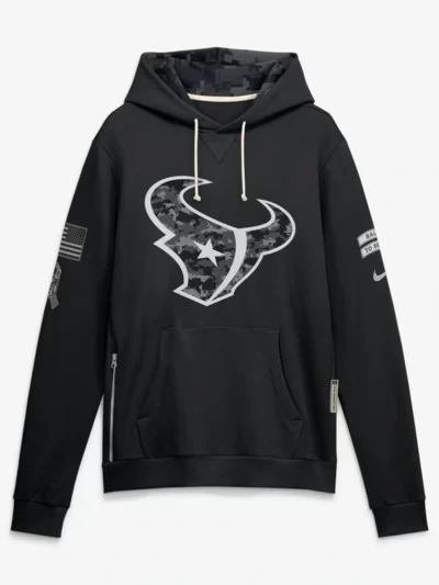 Houston Texans 2026 Salute to Service Sideline Hoodie