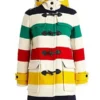 Hudson Bay Hooded Duffle Wool Coat