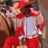 IShowSpeed KFC Red Fringe Jacket